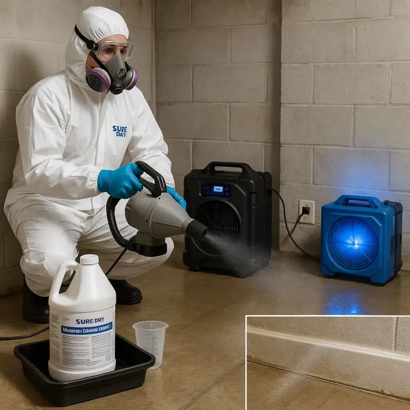 Sanitization and Odor Removal process in East Dundee, IL