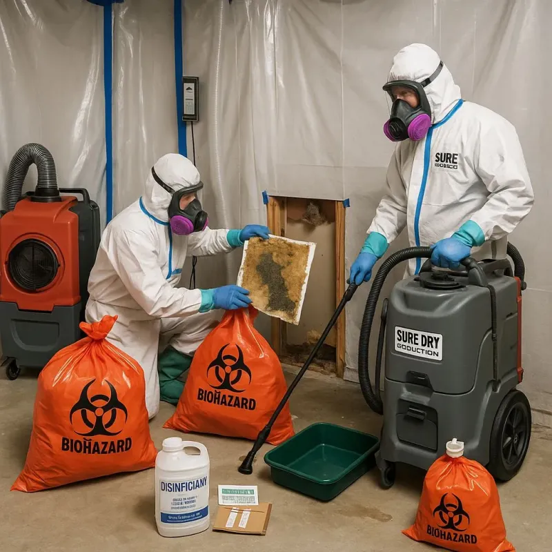 Contaminated Water Handling Protocols process in East Dundee, IL