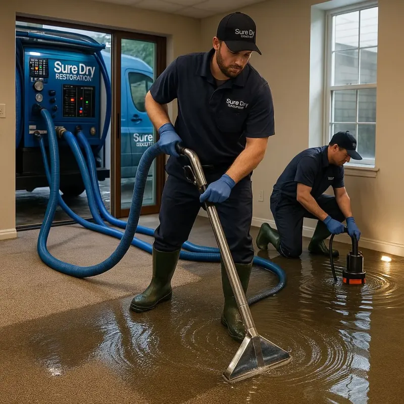 Water Extraction and Removal process in East Dundee, IL
